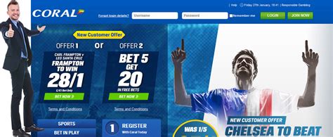 coral bookmakers free bet